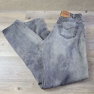Vintage Levis 550 Jeans Mens 36x36 (33x35)-Actual Black Tall‎ Relaxed Fit Canada